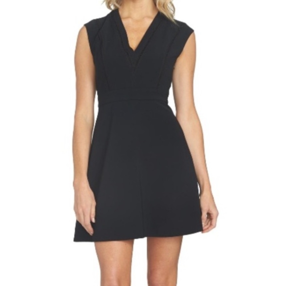 Elegant Black Sleeveless Dress